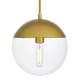 A thumbnail of the Elegant Lighting LDPG6037 Brass