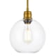 A thumbnail of the Elegant Lighting LDPG6206 Brass