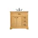 A thumbnail of the Elegant Lighting VF15036WH Natural Wood
