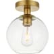 A thumbnail of the Elegant Lighting LD2204 Brass / Clear