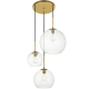 A thumbnail of the Elegant Lighting LD2218 Brass / Clear