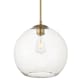A thumbnail of the Elegant Lighting LD2224 Brass / Clear
