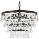 A thumbnail of the Elegant Lighting LD5016D17 Black / Clear