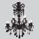 A thumbnail of the Elegant Lighting 7830G33B Royal Cut Jet Black Crystal