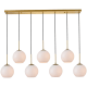 A thumbnail of the Elegant Lighting LD2231 Brass / Frosted White