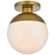 A thumbnail of the Elegant Lighting LD6056 Brass