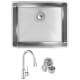 A thumbnail of the Elkay ECTRU21179TFCC Stainless Steel Sink / Chrome Faucet