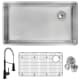 A thumbnail of the Elkay ECTRU30179RTFBC Stainless Steel Sink / Matte Black Faucet