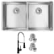 A thumbnail of the Elkay ECTRU31179TFMC Stainless Steel Sink / Matte Black Faucet