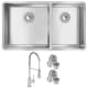 A thumbnail of the Elkay ECTRU32179RTFCC Stainless Steel Sink / Chrome Faucet