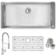 A thumbnail of the Elkay ECTRU35179TFCBC Stainless Steel Sink / Chrome Faucet