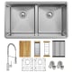 A thumbnail of the Elkay ECTRUA31169TFCW Stainless Steel Sink / Chrome Faucet