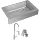 A thumbnail of the Elkay ECTRUF30179RFCC Stainless Steel Sink / Chrome Faucet