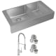 A thumbnail of the Elkay ECTRUF32179RFCC Stainless Steel Sink / Chrome Faucet