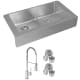 A thumbnail of the Elkay ECTRUFA32179FCC Stainless Steel Sink / Chrome Faucet