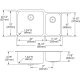 A thumbnail of the Elkay ELUH3520RDBG Elkay-ELUH3520RDBG-Specification Image