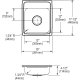 A thumbnail of the Elkay LRAD151745 Elkay-LRAD151745-Specification Image