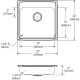 A thumbnail of the Elkay LRAD222250-CU Elkay-LRAD222250-CU-Specification Image