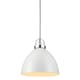 A thumbnail of the Elk Lighting 89620/1 Gloss White / Polished Nickel