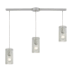 A thumbnail of the Elk Lighting 10242/3L Satin Nickel / Clear Glass