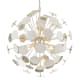 A thumbnail of the Elk Lighting 18286/8 Matte White / Silver Leaf