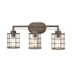 A thumbnail of the Elk Lighting 18365/3 Rusted Coffee / Light Wood