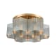 A thumbnail of the Elk Lighting 21109/7 Satin Brass / Polished Nickel