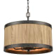 A thumbnail of the Elk Lighting 33364/6 Oil Rubbed Bronze / Natural Wood