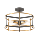 A thumbnail of the Elk Lighting 46651/3 Charcoal / Brushed Brass
