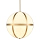 A thumbnail of the Elk Lighting Senter Pendant 16 Faux Alabaster