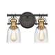 A thumbnail of the Elk Lighting 66685-2 Oil Rubbed Bronze / Satin Brass
