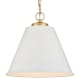 A thumbnail of the Elk Lighting 68164/1 Matte White / Natural Antique Brass