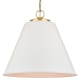 A thumbnail of the Elk Lighting 68165/3 Matte White / Natural Antique Brass