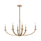 A thumbnail of the Elk Lighting 89048/6 Natural Brass