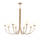 A thumbnail of the Elk Lighting 89679/8 Brushed Gold