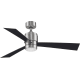 A thumbnail of the Fanimation Zonix Wet Custom-KIT-52-LK Brushed Nickel / Black