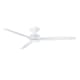 A thumbnail of the Fanimation Spitfire DC-KIT-64-LK-F Matte White / White Washed
