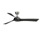 A thumbnail of the Fanimation Wrap Custom-KIT-60 Brushed Nickel / Black