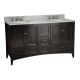 A thumbnail of the Foremost BE6021D Berkshire 60' Espresso Bathroom Vanity