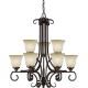 A thumbnail of the Forte Lighting 2302-09 Antique Bronze