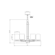 A thumbnail of the Forte Lighting 2602-06 Forte Lighting 2602-06