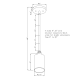 A thumbnail of the Forte Lighting 2614-01 Line Drawing