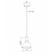 A thumbnail of the Forte Lighting 2678-01 Forte Lighting-2678-01-Line Drawing