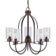 A thumbnail of the Forte Lighting 2738-05 Antique Bronze