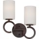 A thumbnail of the Forte Lighting 5085-02 Antique Bronze