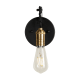 A thumbnail of the Forte Lighting 7061-01 Black and Soft Gold Alternate View 1