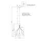 A thumbnail of the Forte Lighting 7086-06 Forte Lighting-7086-06-Line Drawing