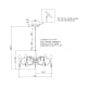 A thumbnail of the Forte Lighting 7114-05 Forte Lighting-7114-05-Line Drawing