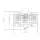 A thumbnail of the Forte Lighting 7119-02 Line Drawing