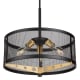 A thumbnail of the Forte Lighting 7119-03 Black and Soft Gold
